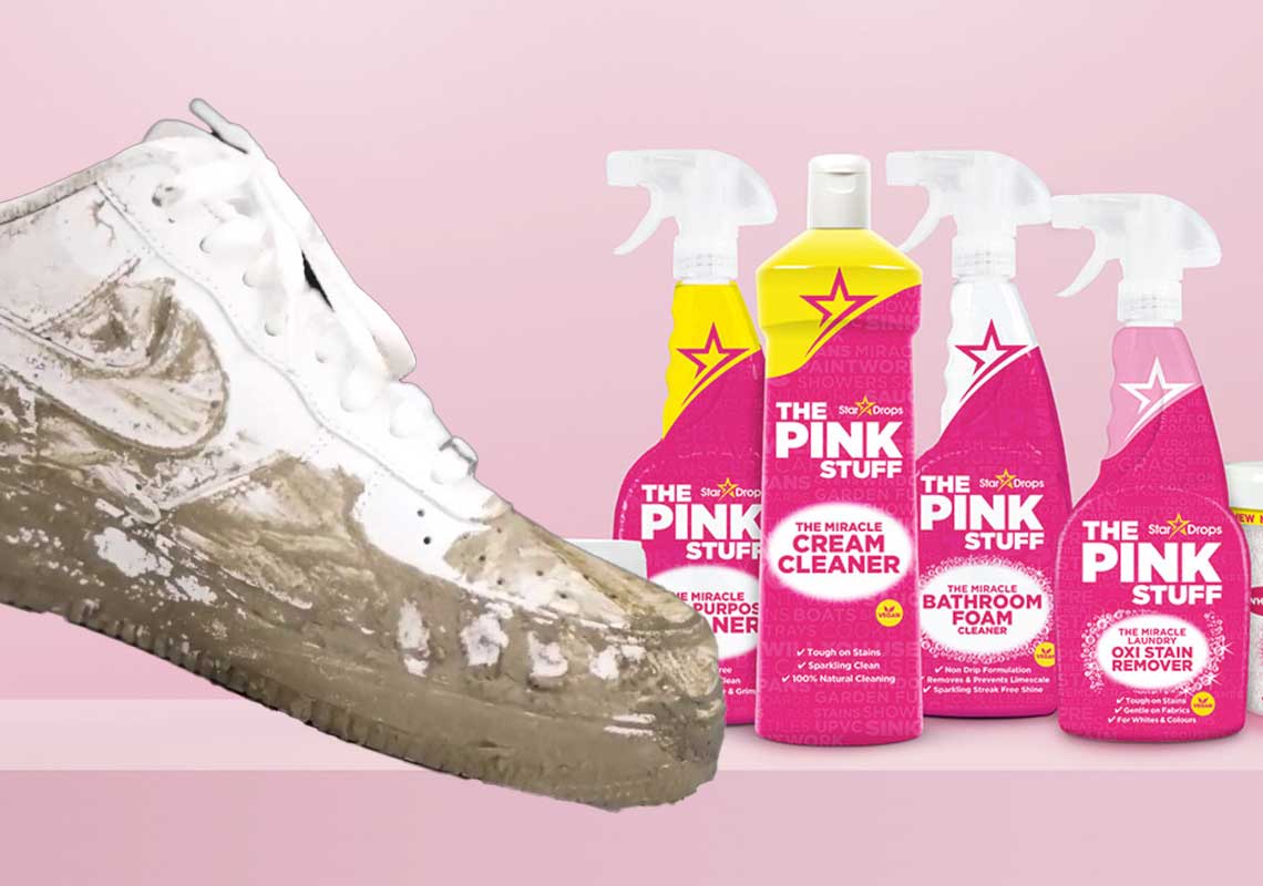 Pink Stuff Cleaner Secrets: Never Have Dirty Shoes Again - Saucedby