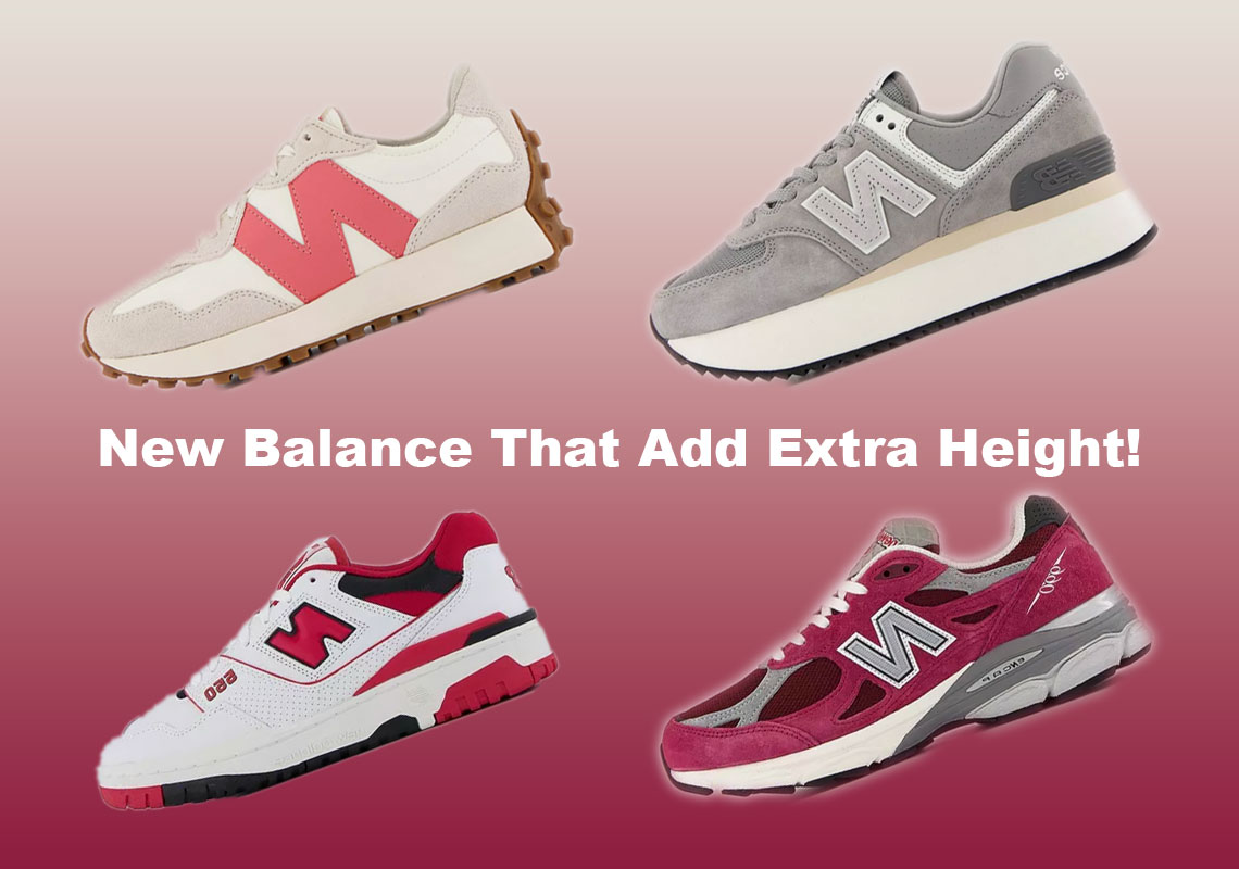 Museo Guggenheim Descubrir Estar confundido Comfy New Balance Shoes That Add Extra Height - Saucedby