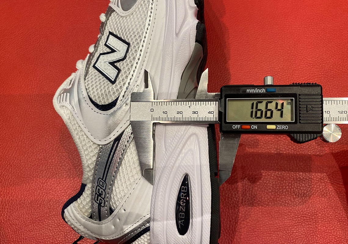 How Much Height Do New Balance 550 Add?