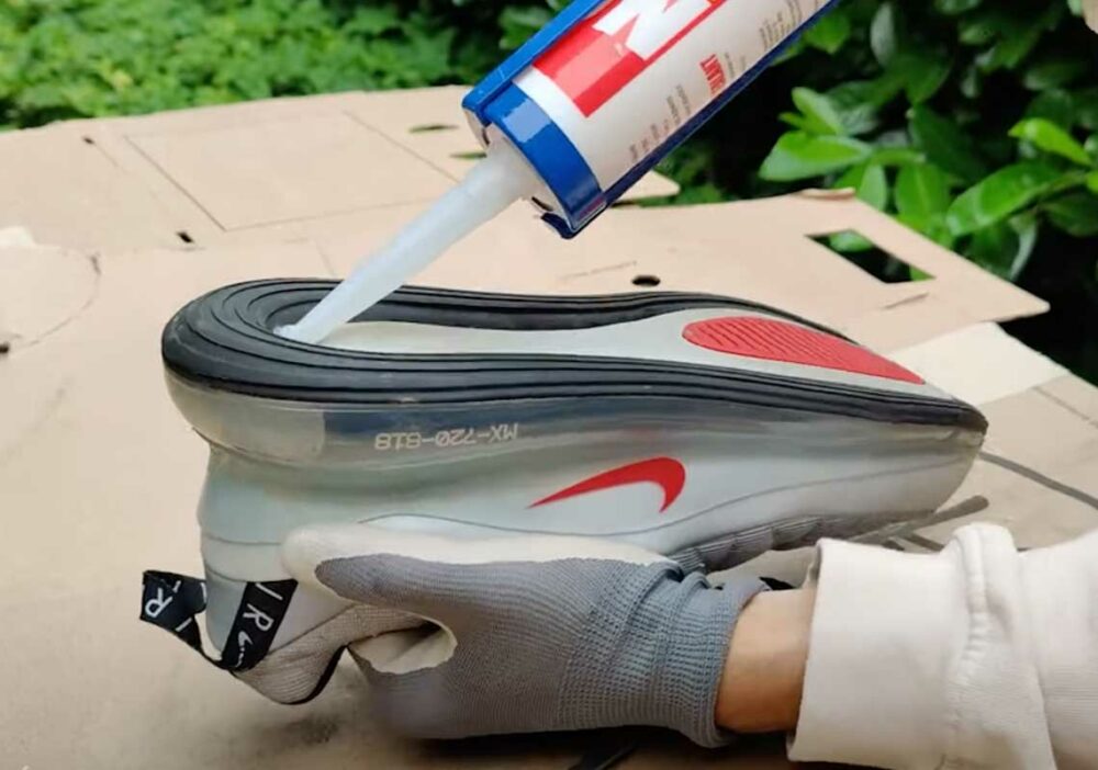 fixing nike air bubble
